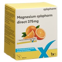 axapharm MAGNESIUM direct Sticks 375mg (50 Stk)