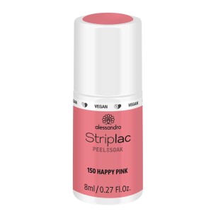 alessandro Striplac Peel or Soak Happy Pink (8ml)