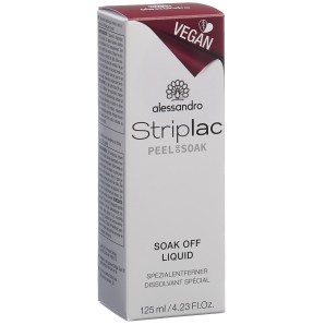 alessandro Striplac Peel or Soak Soak off Liquid (125ml)