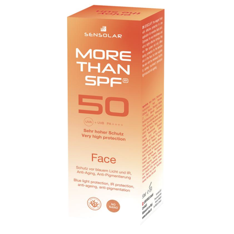 SENSOLAR more than face cream Anti-Aging LSF 50 (50ml)