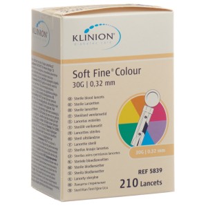 KLINION Soft Fine Einmallanzetten 30G sterile (210 Stk)