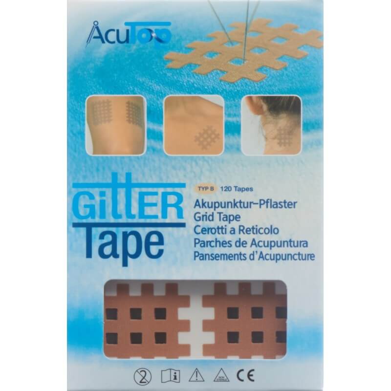 ACUTOP Gitter Tape 3.6x2.8cm mitt Typ B 20 x 6 Stk