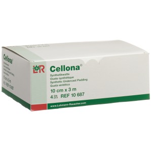 Cellona Synthetikwatte 10cmx3m weiss Rolle (4 Stk)