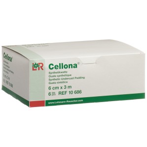 Cellona Synthetikwatte 6cmx3m weiss Rolle (6 Stk)