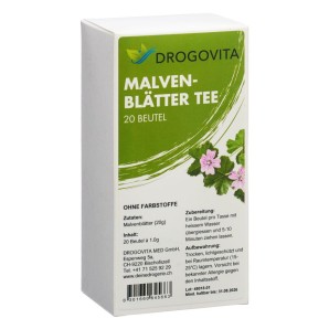 Drogovita Malvenblätter Tee (20 Stk)