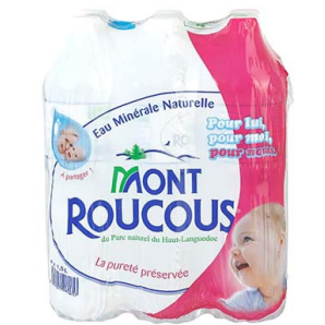 MONT ROUCOUS Mineral water...
