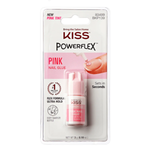 Kiss Powerflex Nail Glue Pink (1 Stk)