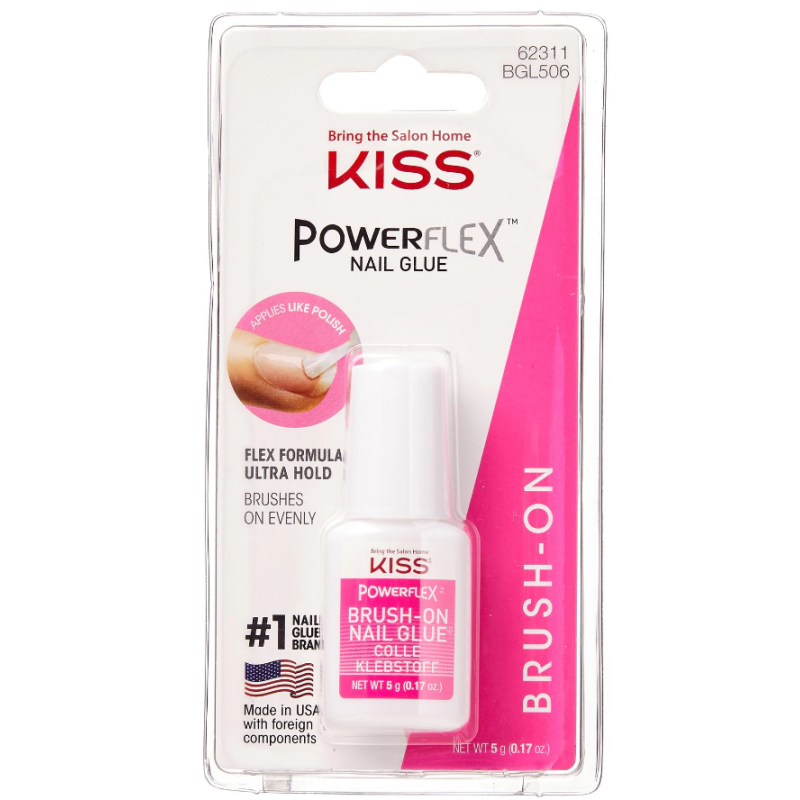 KISS PowerFlex Brush-on Nail Glue Lightning Speed (1 Stk)