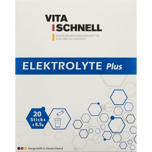 VITA SCHNELL Elektrolyte Plus Btl 20 Stk