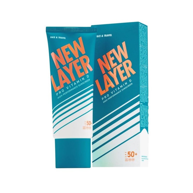 NEW LAYER Pro Vitamin D Sonnencreme LSF50+ (200ml)