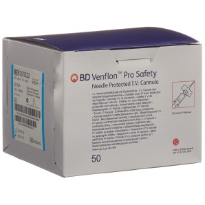 BD Venflon Pro Safety 22G 0.9x25mm blau (50 Stk)