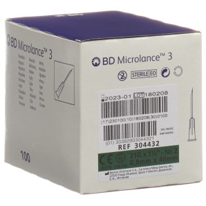 BD Microlance 3 Injektion Kanüle 0.80x40mm grün (100 Stk)