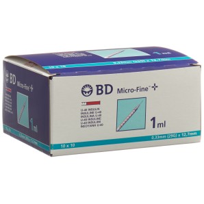BD Microfine+ U40 Insulin Spritze (100x1ml)