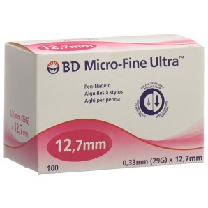 BD Microfine Ultra Pen-Nadeln 0.33x12.7mm (100 Stk)