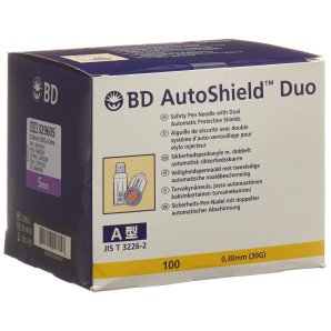 BD AutoSchield Duo Sicherheitspennadel 5mm (100 Stk)