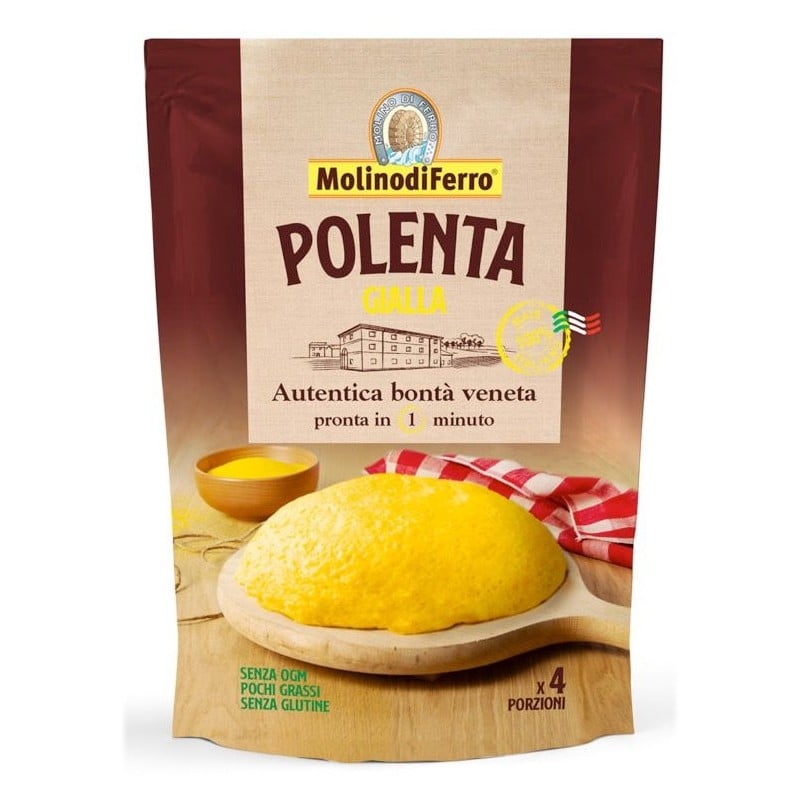 Le Veneziane Polenta, glutenfrei, gelb (360g)