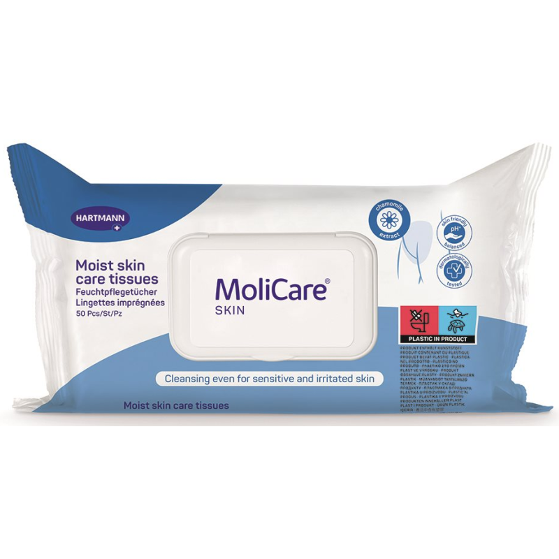 MoliCare Skin Feuchtpflegetücher (50 Stk)
