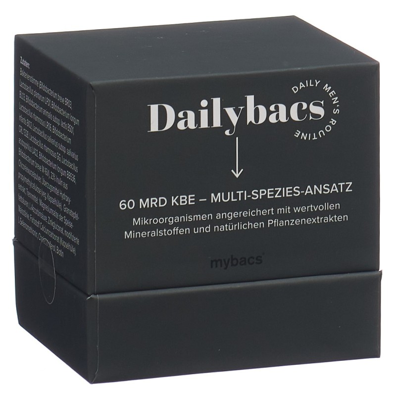 mybacs Dailybacs 30-Tage-Kur für Männer (30 Kapseln)