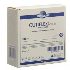 Cutiflex Round Folienpflaster, 25mm (150 Stk)