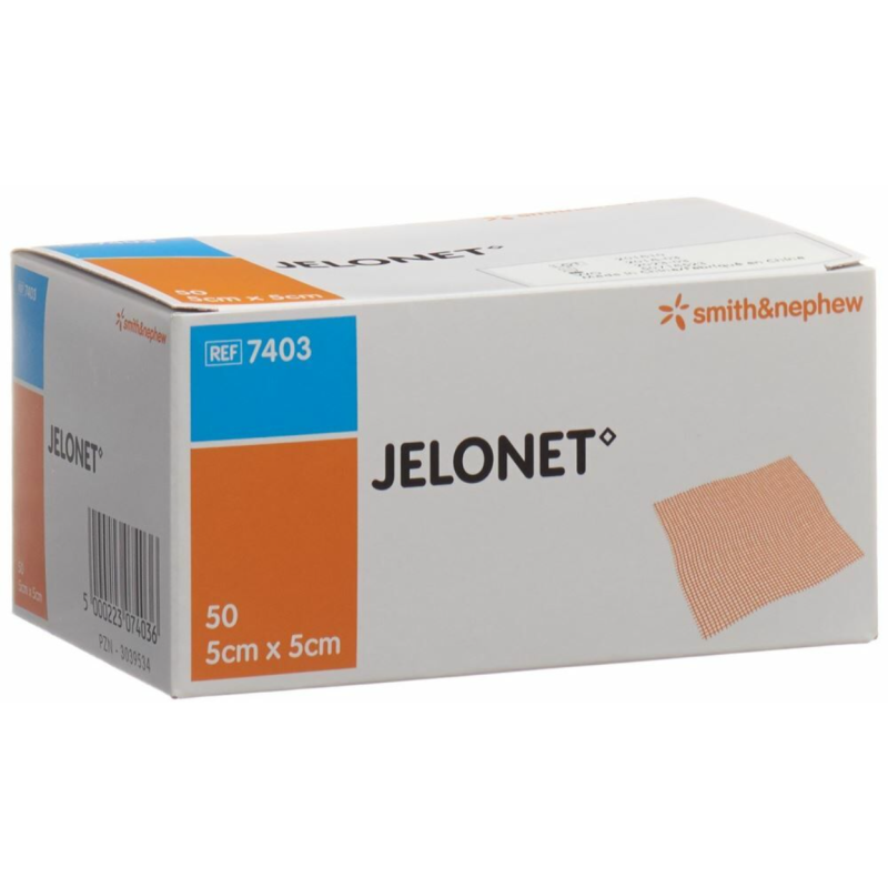 JELONET Paraffingaze, 5cmx5cm, steril (50 Stk)