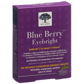 NEW NORDIC Blue Berry Eyebright (120 Tabletten)