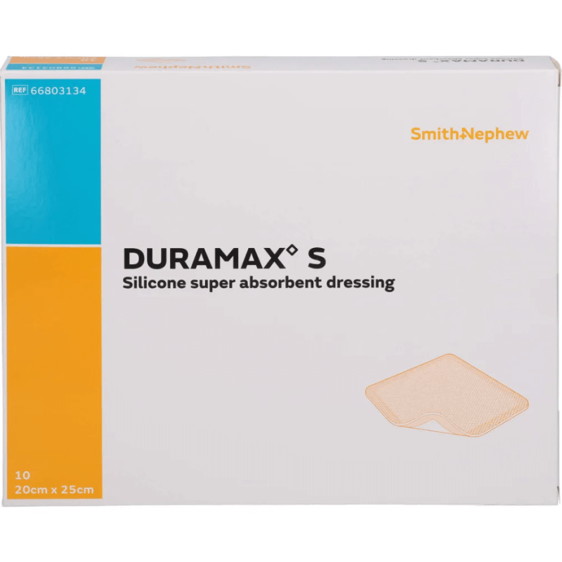 DURAMAX S Silikon-Superabsorber, 20x25cm (10 Stk)