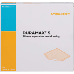 DURAMAX S Silikon-Superabsorber, 20x20cm (10 Stk)