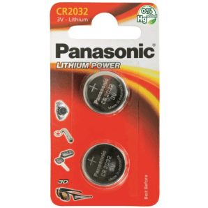 Panasonic Batterien Knopfzelle CR2032 (2 Stk)