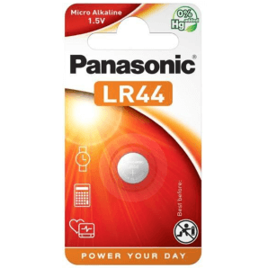 Panasonic Batterien Knopfzelle LR44 (2 Stk)