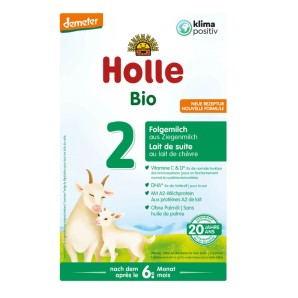Holle Bio-Folgemilch 2 Ziegenmilch Probe (15 x 27g)