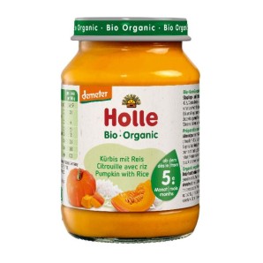 Holle Pumpkin with rice (190g)