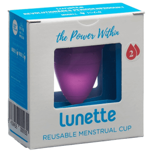 Lunette Menstruationstasse, Grösse 2, lila (1 Stk)