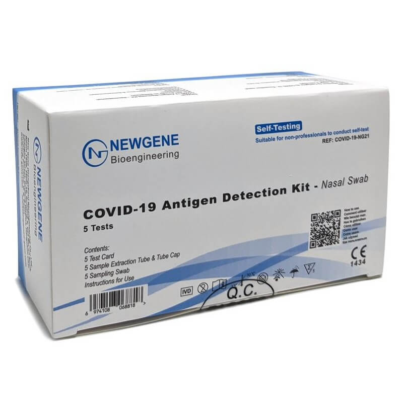 NEWGENE Covid-19 Antigen Rapid Selftests (5 Stk)
