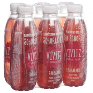 VIVITZ - Organic Iced Tea Spritzer Rhubarb (6x5dl)
