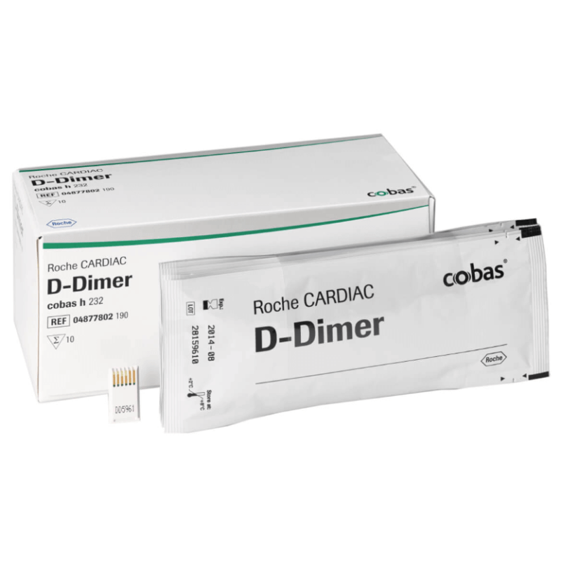 cobas CARDIAC D-Dimer Teststreifen h232 (10 Stk)