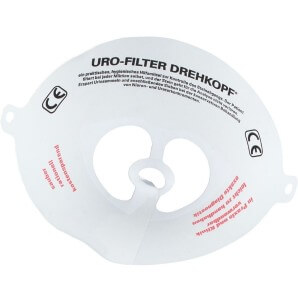 Drehkopf Urinfilter Uro-Filter (125 Stk)