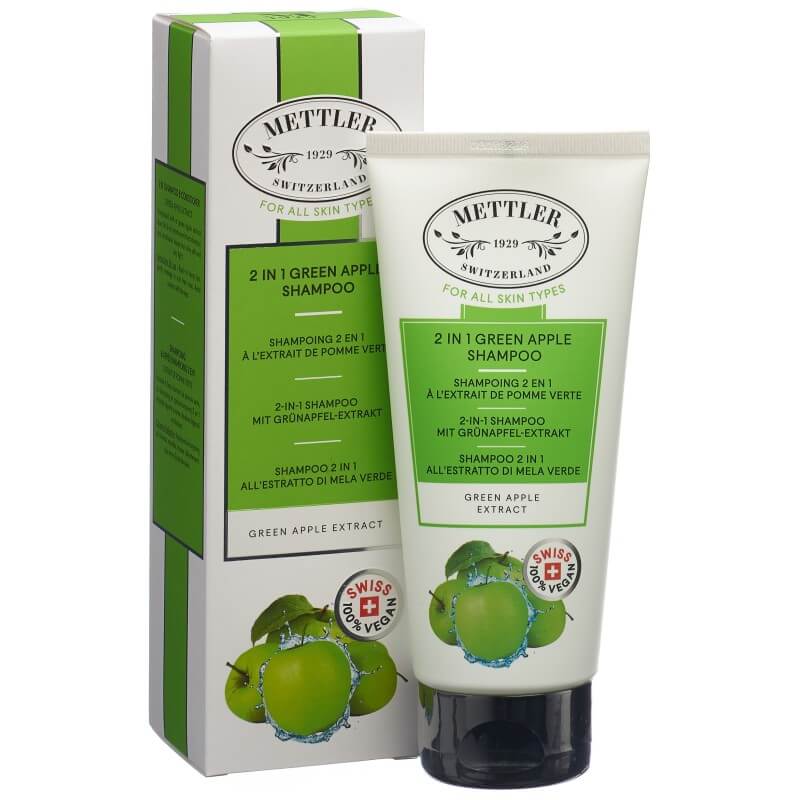 METTLER 2in1-Shampoo mit Grünapfelextrakt (200ml)