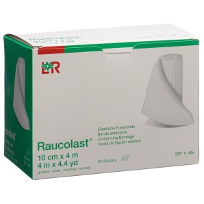 Raucolast elastische Fixierbinde 10cmx4m (20 Stk)