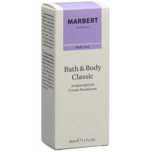 MARBERT Bath & Body Classic Antiperspirant Cream Deodorant (50ml)