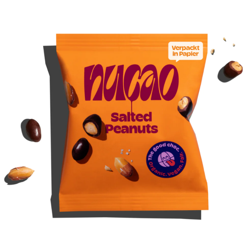 nucao Schokolierte Salted Peanuts (60g)