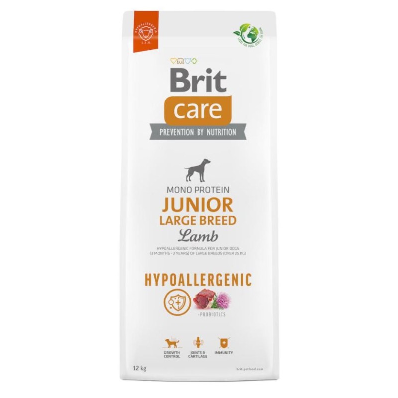 Brit Care Can Junior Large Breed Hypoallergenic - Lamm (12kg)
