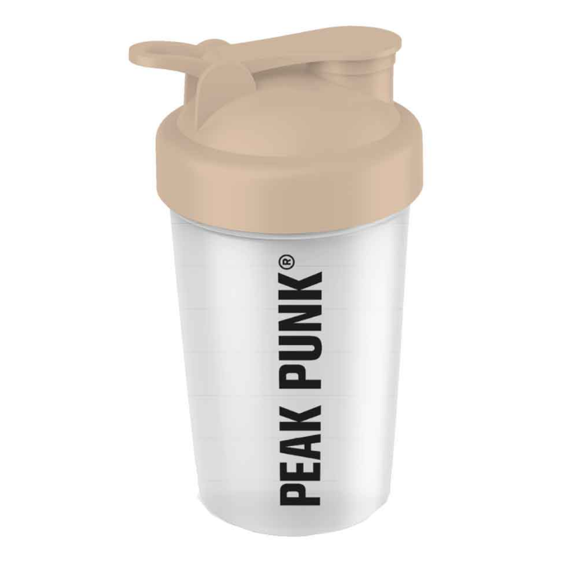 PEAK PUNK Biobased Protein Shaker Apricot, 600ml (1 Stk)