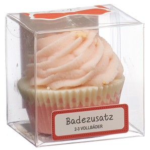BO COSMETIC Badefee Badecupcake Rosa Wölkch (100g)