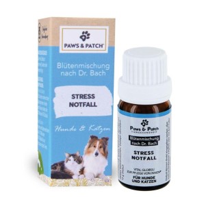 Paws and Patch Stress+Notfall Hunde/Katzen Bach-Blütenmischung (10g)