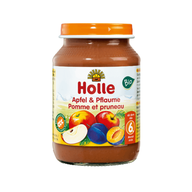 Holle Apfel & Pflaume Bio (190g)