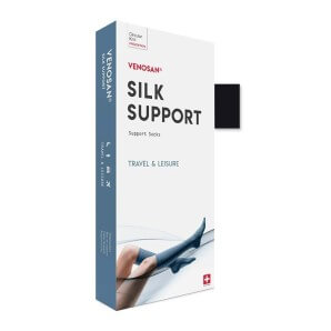 VENOSAN SILK A-D Support Socks M black (1 Stk)