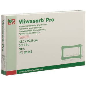 Vliwasorb Pro Wundverband 12.5x22.5cm (10 Stk)