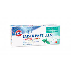 EMSER pastilles with menthol sugar-free (30 pieces)