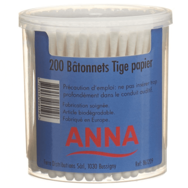 Achetez Anna coton-tige en bois (200pcs)