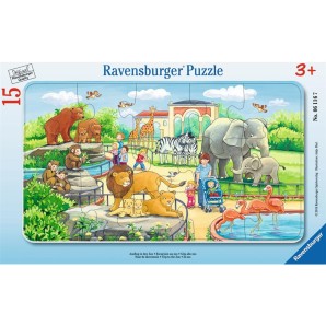 Ravensburger Puzzle Ausflug in den Zoo 15 Teile (1 Stk)